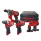 MILWAUKEE M12FPP3A-602X Trapano + Tassellatore + Avvitatore 2 Batterie 12V 6.0Ah