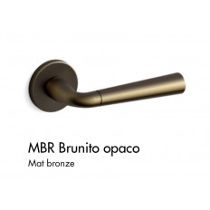 MANIGLIA PER PORTE INTERNE MANDELLI S91 BRUNITO OPACO PATENT