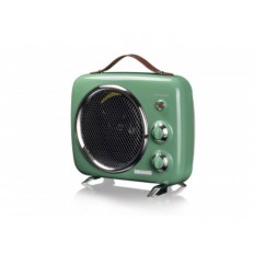 ARIETE TERMOVENTILATORE VINTAGE VERDE 1000W FREDDO - 2000W CALDO