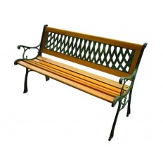 PANCHINE GHISA/LEGNO VIGOR REGINA 125X52X74H