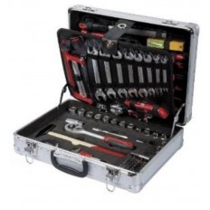 Ribimex PRKOUT149VA Valigetta Utensili manuali, 149 Pezzi, Aluminium