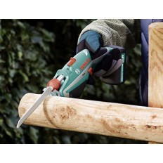 BOSCH KEO SEGA DA GIARDINO per taglio rami puliti e precisi sino a mm.80 Litio 10,8v