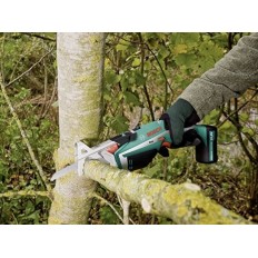 BOSCH KEO SEGA DA GIARDINO per taglio rami puliti e precisi sino a mm.80 Litio 10,8v
