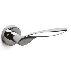 OLIVARI WIND MANIGLIA PER PORTE INTERNE CROMO SATINATO PATENT O YALE