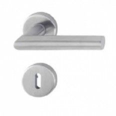 Maniglia per porta interna Hoppe Amsterdam Acciaio inox PATENT O YALE