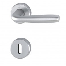 HOPPE MARIBOR MANIGLIA PER PORTE INTERNE CROMO SAT, ORO LUCIDO, PATENT O YALE