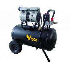 COMPRESSORI VIGOR SILENT 230V VCA-S50 2CIL/DIR 1HP 50 L