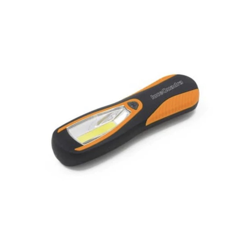 LUCE-QUADRA - Torcia da lavoro a led calamito large con gancio e magnete grande luce quadra nero/arancio - EL028EXPO LUCE-QUADRA - Torcia da lavoro a led calamito large con gancio e magnete grande luce quadra nero/arancio - EL028EXPO