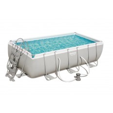 Piscina fuori terra rettangolare con accessori Power Steel 56441