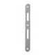 INCONTRO AGB SENZA ALETTA PER PATENT PICCOLA BORDO TONDO COLORE CROMO SATINATO, FINITURA 34, 20 x 188 mm