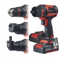EINHELL Trapano avvitatore a batteria TE-CD 18/45 3X-Li +22 (2x2,0 Ah)