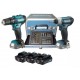 Makita CLX228SAX2 Set avvitatori 12v con 3 batterie 2,0 Ah