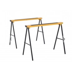 SET 2 CAVALLETTI DA LAVORO RICHIUDIBILI IN ACCIAIO PORTATA KG.150