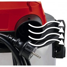 Einhell TC-VC 1820-S 2342167 Aspiratore di Solidi e Liquidi, Serbatoio da 20 L, Aspirazione 18000 Pa, 1250 W
