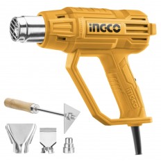 INGCO TERMOSOFFIATORE 2000W HG200038 CON 1 RASCHIETTO E 3 UGELLI
