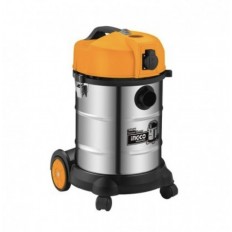 BIDONE ASPIRAPOLVERE/LIQUIDI INOX 3OLT-1.200W