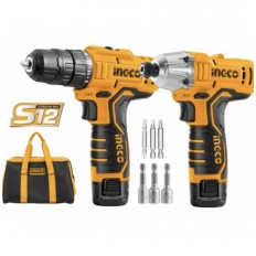 + SET CON TRAPANO + AVVITATORE BATTENTE 12V