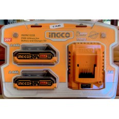 KIT BATTERIA + CARICABATTERIE 4Ah (FBLI2002+FCLI2001E)