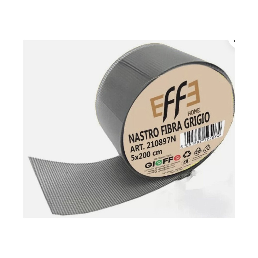 NASTRO FIBRA GRIGIO EFFE NASTRO FIBRA GRIGIO EFFE