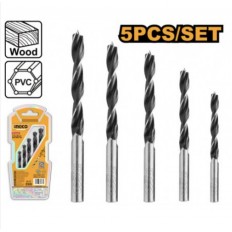 SET 5 PUNTE DA TRAPANO PER LEGNO